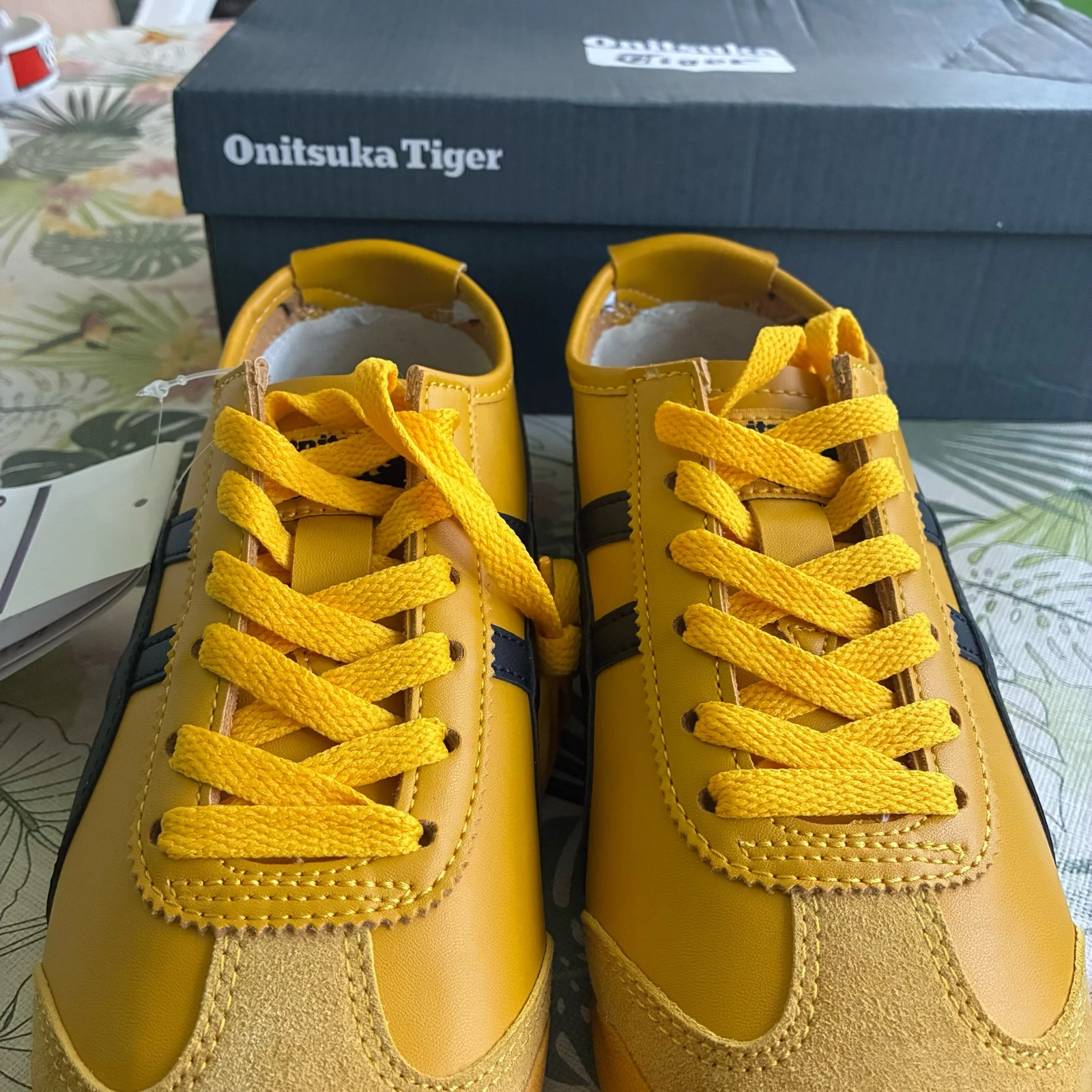 Onitsuka Tiger Mexico 66 Jaune & Noir – Taille 39 – Neuves avec boîte – photo 7